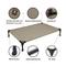 Show in main carousel: Veehoo Cooling Elevated Dog Bed, Beige Coffee, Medium slide 3 of 8