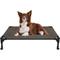 Show in main carousel: Veehoo Cooling Elevated Dog Bed, Brown, Medium slide 1 of 8