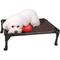 Show in main carousel: Veehoo Cooling Elevated Dog Bed, Brown, Small slide 1 of 8