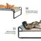Show in main carousel: Veehoo Original Cooling Elevated Dog Bed, Beige Coffee, Large slide 5 of 8