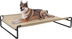 Veehoo Original Cooling Elevated Dog Bed, Beige Coffee, X-Large