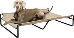 Veehoo Original Cooling Elevated Dog Bed, Beige Coffee, XX-Large