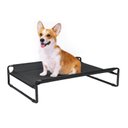 Veehoo Original Cooling Elevated Dog Bed, Black, Medium