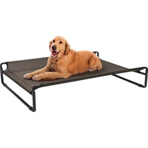 Veehoo Original Cooling Elevated Dog Bed, Brown, Large
