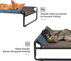 Veehoo Original Cooling Elevated Dog Bed, Brown, Large slide 2 of 6