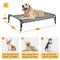 Show in main carousel: Veehoo Outdoor Elevated Dog Bed, Black Silver, Large slide 7 of 11