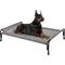 Show in main carousel: Veehoo Outdoor Elevated Dog Bed, Black Silver, X-Large slide 1 of 12