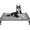 Show in main carousel: Veehoo Outdoor Elevated Dog Bed, Black Silver, X-Large slide 4 of 12