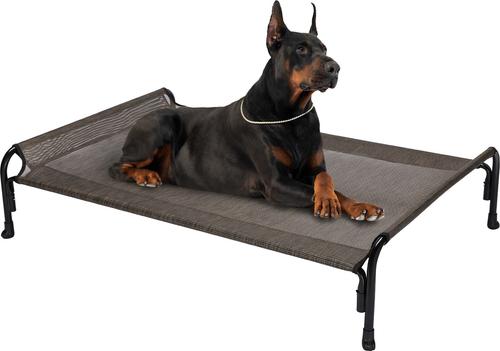 Show full view: Veehoo Outdoor Elevated Dog Bed, Brown, X-Large slide 6 of 11
