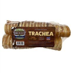 Venison Joe's Half Trachea Dog Treat, 3 count