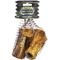 Show in main carousel: Venison Joe's Hickory Smoked Medium Beef Bone Dog Treat, 3 count slide 1 of 3