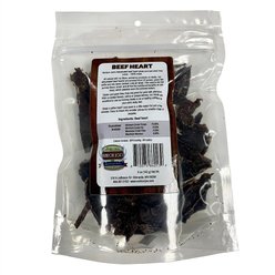 Venison Joe's Single Ingredient Beef Heart Dehydrated Dog Treat, 5-oz bag slide 2 of 2