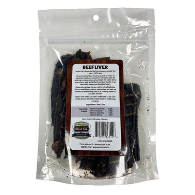 Show full view: Venison Joe's Single Ingredient Beef Liver Dehydrated Dog Treat, 5-oz bag slide 3 of 3
