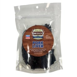 Venison Joe's Single Ingredient Pork Liver Dehydrated Dog Treat, 5-oz bag