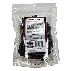 Venison Joe's Single Ingredient Pork Liver Dehydrated Dog Treat, 5-oz bag slide 2 of 2