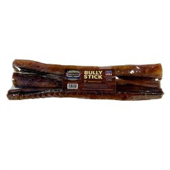 Venison Joe's Standard Dog Bully Stick, 3 count, 12-in