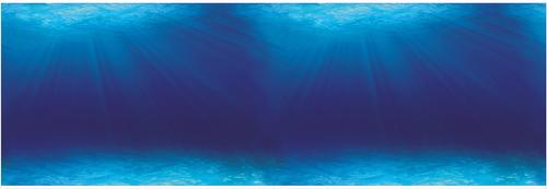 Show full view: Vepotek Double-Sided Fish Aquarium Background, Deep Seabed & Coral Rock, Small slide 2 of 4