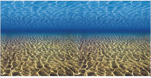 Show full view: Vepotek Double-Sided Fish Aquarium Background, Ocean Seabed & Coral Reef, Small slide 3 of 5