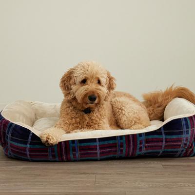 Show full view: Vera Bradley Cat & Dog Bed, Tartan Plaid, XX-Large/XXX-Large slide 2 of 4