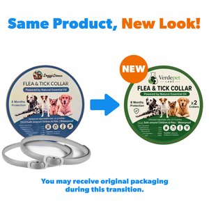 Verdepet Labs All Natural Flea & Tick Collar for Dogs