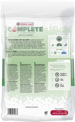 Show full view: Versele-Laga Complete All-In-One Nutrition Adult Rabbit Food, 3-lb bag slide 2 of 7