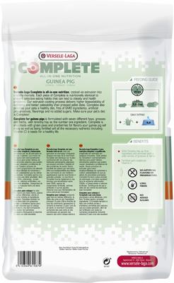 Show full view: Versele-Laga Complete All-In-One Nutrition Guinea Pig Food, 3-lb bag slide 2 of 4