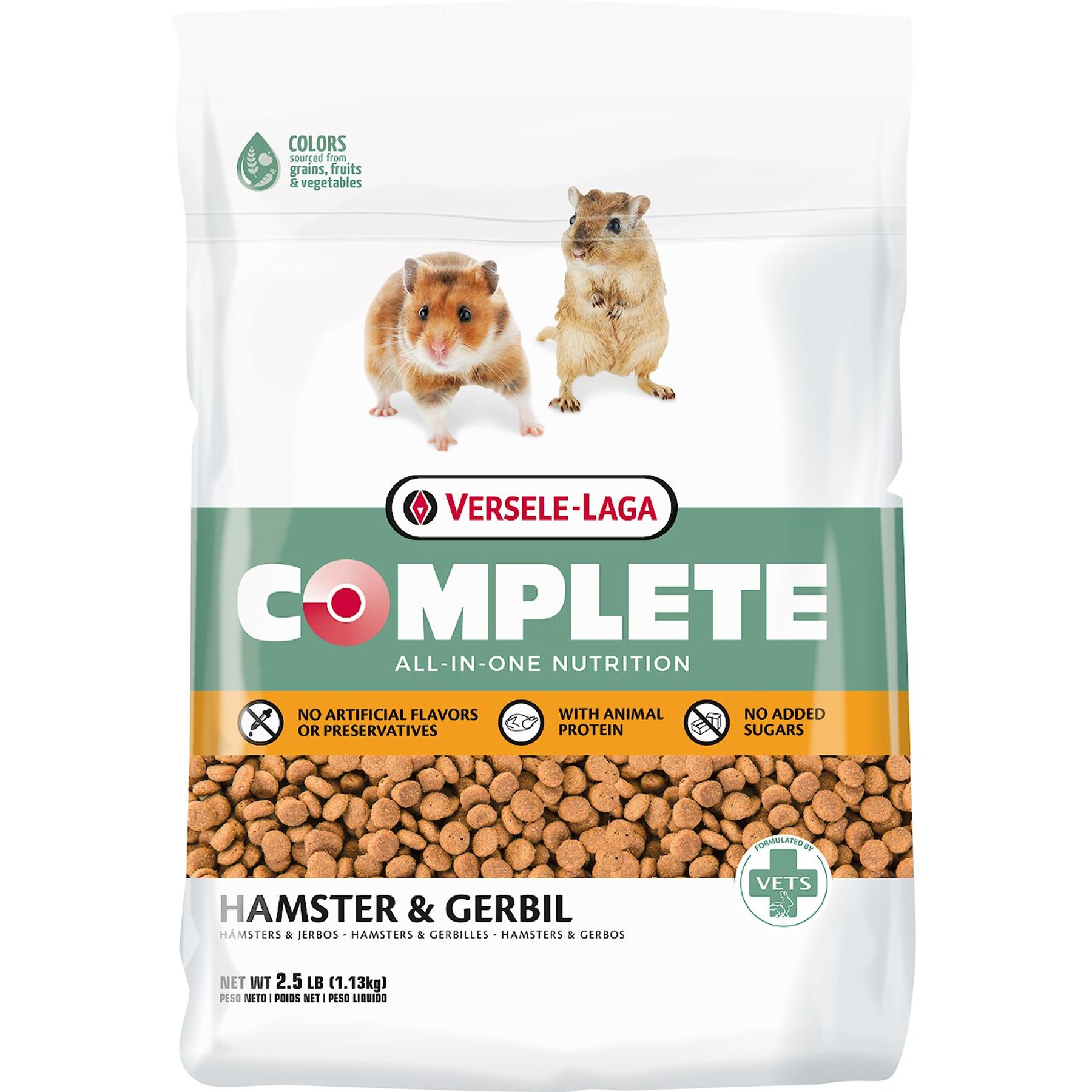 Versele-Laga Complete All-In-One Nutrition Hamster & Gerbil Food, 2.5-lb bag