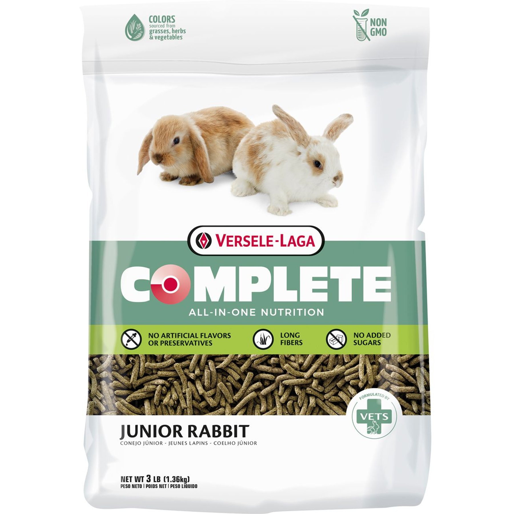 Versele-Laga Complete All-In-One Nutrition Junior Rabbit Food, 3-lb bag