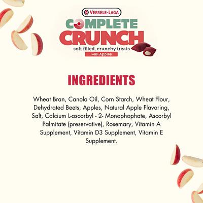 Show full view: Versele-Laga Complete Crunch with Apples Small Animal Treats, 3-oz bag slide 3 of 4
