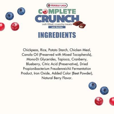 Show full view: Versele-Laga Complete Crunch with Berries Small Animal Treats, 3-oz bag slide 3 of 4