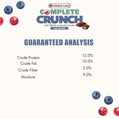 Show full view: Versele-Laga Complete Crunch with Berries Small Animal Treats, 3-oz bag slide 4 of 4