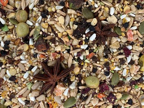 Show full view: Versele-Laga Goldenfeast South American Blend Conure & Cockatiel Bird Food, 3-lb bag slide 2 of 4