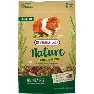 Versele-Laga Nature Forage Blend Grain-Free Plus Vitamin C Guinea Pig Food, 3-lb bag