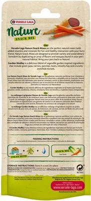 Show full view: Versele-Laga Nature Snack Mix Garden Medley Small Pet Treats, 3-oz bag slide 2 of 5