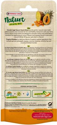 Show full view: Versele-Laga Nature Snack Mix Tropical Medley Small Pet Treats, 3-oz bag slide 2 of 4