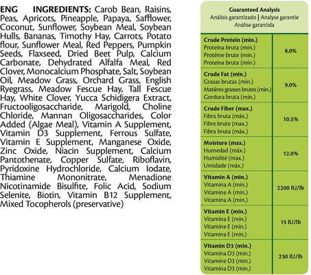 Show full view: Versele-Laga Nature Snack Mix Tropical Medley Small Pet Treats, 3-oz bag slide 3 of 4