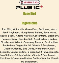 Versele-Laga Plus I.C.+ Base Bird Food, 40-lb bag slide 2 of 4