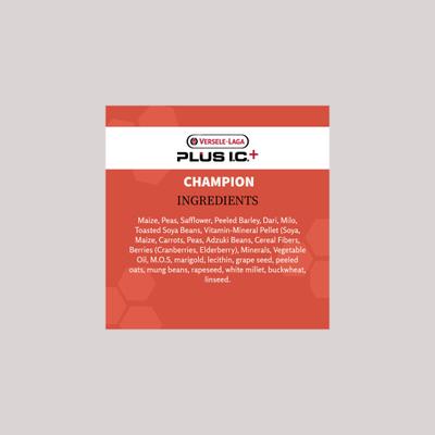 Show full view: Versele-Laga Plus I.C+ Champion Pigeon Food, 40-lb bag slide 4 of 6