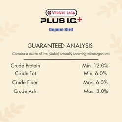 Versele-Laga Plus I.C.+ Depure Bird Food, 40-lb bag slide 2 of 4