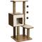 Show in main carousel: Vesper High Base 47.8-in Modern Cat Tree & Condo, Walnut slide 2 of 6