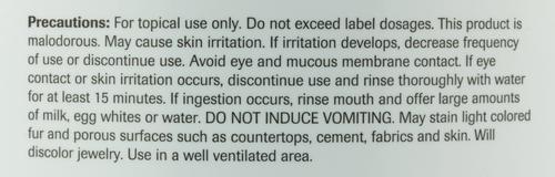 Show full view: Vet Basics Lime Sulfur Dip Antimicrobial for Dogs, Cats & Horses, 1-gal bottle slide 6 of 8
