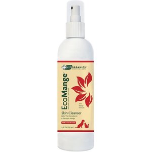 Vet Organics EcoMange Dog & Cat Mange Skin Treatment, Soother & Disinfectant, 8-fl oz bottle