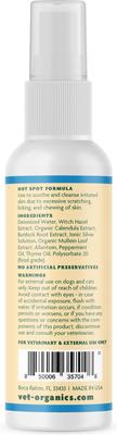 Show full view: Vet Organics EcoSpot Hot Spot Dog & Cat Spray, 4-fl oz bottle slide 3 of 5