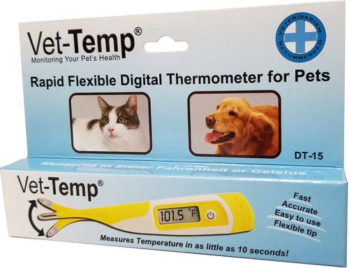 Show full view: Vet-Temp Rapid Flexible Digital Dog & Cat Thermometer slide 4 of 5
