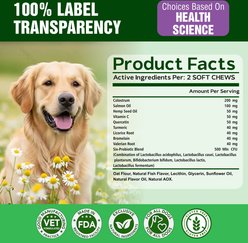 Vet Treat Chicken Flavored Chews Allergy Supplement for Dogs, 12-oz bag, 170 count slide 2 of 8