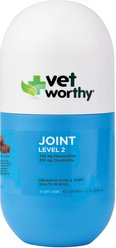 Vet Worthy Joint Level 2 Dog Chew Tabs Dog Supplement, 30 count