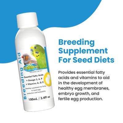 Show full view: Vetafarm Breeding Aid Bird Supplement, 3.4-oz bottle slide 2 of 11
