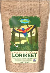 Vetafarm Forest Fusion Lorikeet & Lory Bird Food, 1-lb bag