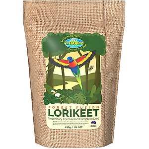 Vetafarm Forest Fusion Lorikeet & Lory Bird Food, 1-lb bag