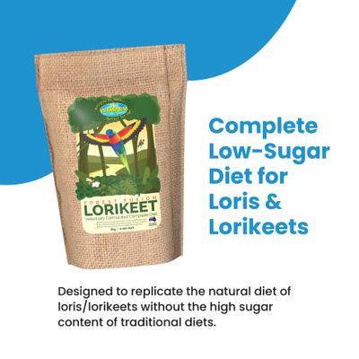 Show full view: Vetafarm Forest Fusion Lorikeet & Lory Bird Food, 4.4-lb bag slide 3 of 11
